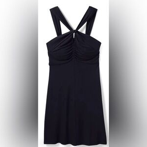 CAbi Navy Halter Dress